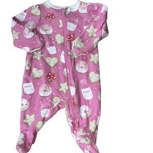 Wondernation Sleep And Play Zip Onesie
